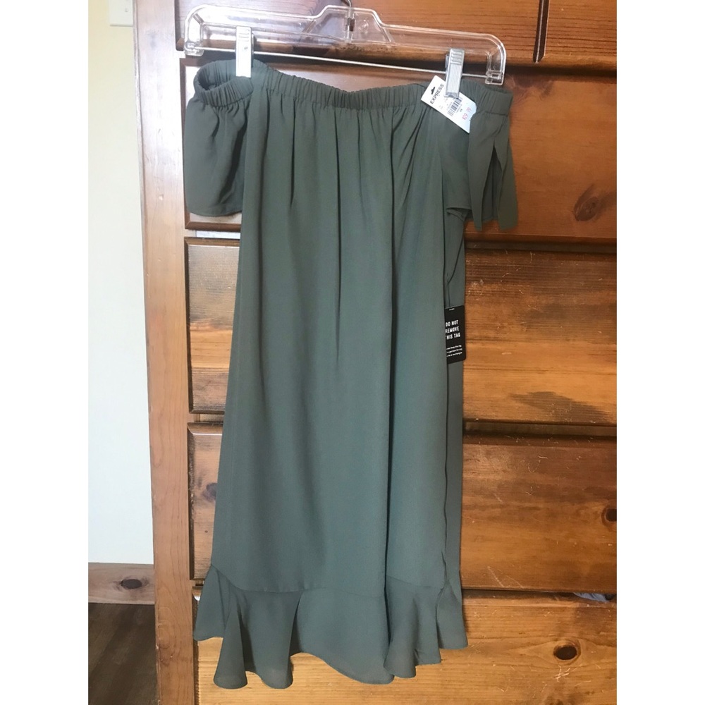 Off the shoulder dress